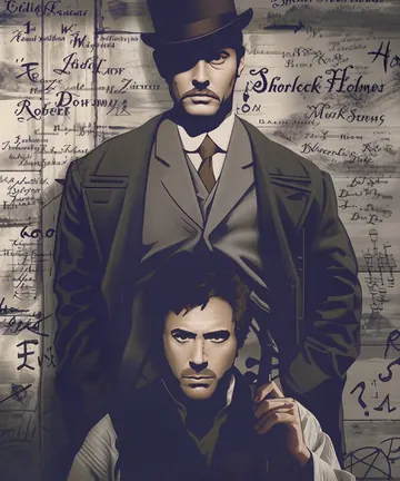 Sherlock Holmes oyun afişi